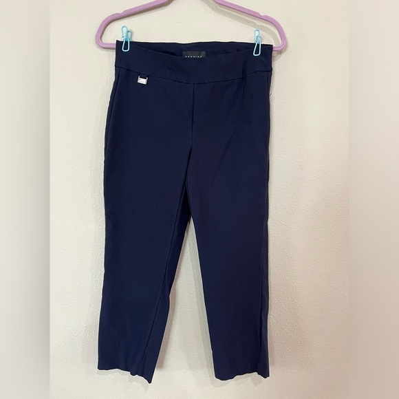 Premise Navy Blue Women’s Tapered Slacks - Picture 1 of 6